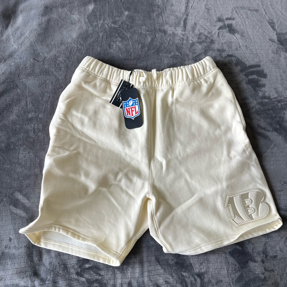 NFL Bengals Cream Men's Shorts